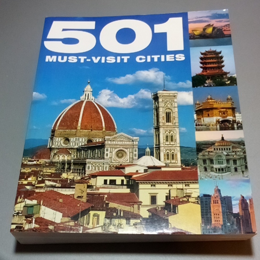 2/$15 501 Must-Visit Cities Paperback